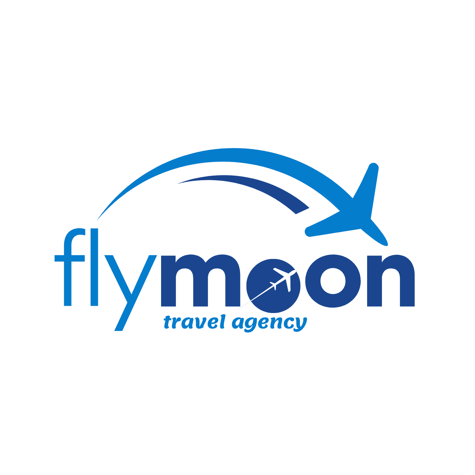 شعار فلاي مون للسفر والسياحة - وكالة سفر رائدة في السعودية